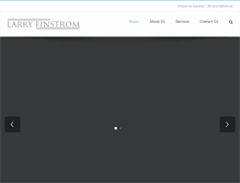 Tablet Screenshot of larryfinstrom.com